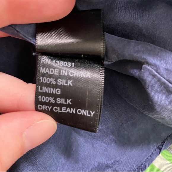 Alexander Berardi 100% Silk Gingham Prairie Dress 6 - Picture 12 of 12